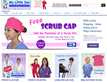Tablet Screenshot of mylittledoc.com
